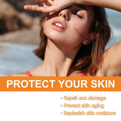 Facial Body Sunscreen Spf100 Anti Sun UV Protector Solar Skin Protective Sunblock Oil-Control Moisturizing Whitening Sun Cream