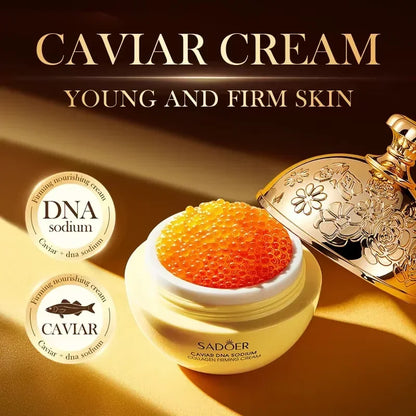Face Cream Collagen Pearl Firming Lift Fade Fine Lines Caviar Moisturizing Smooth Brighten Korean Skin Care Product