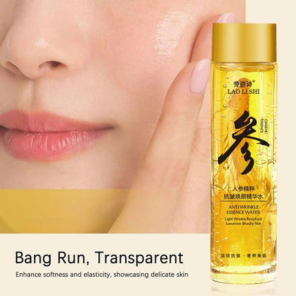 Ginseng Face Serum Lifting Firming Anti-aging Essential Oil Anti Wrinkle Fade Fine Line Nourishing Moisturizing Skin Care 120ml