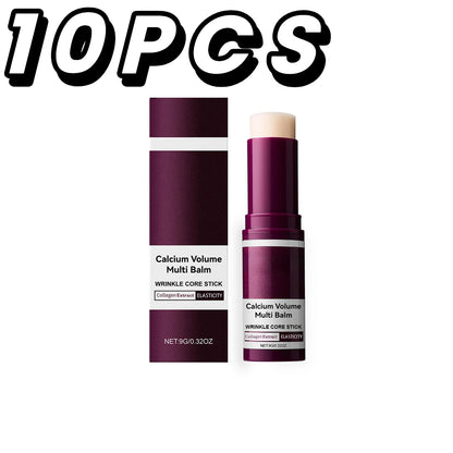 Calcium Volume Multi Balm Hydrating Anti Aging Fade Fine Lines Firming Skin Brightening Nourishing Collagen Moisturing Stick
