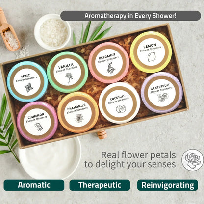 8Pcs Bath Salt Tablets Set, Natural Relaxing Spa Bath For Bathtub, Body Care Suitable For Women And Men, Home &amp; Hotel