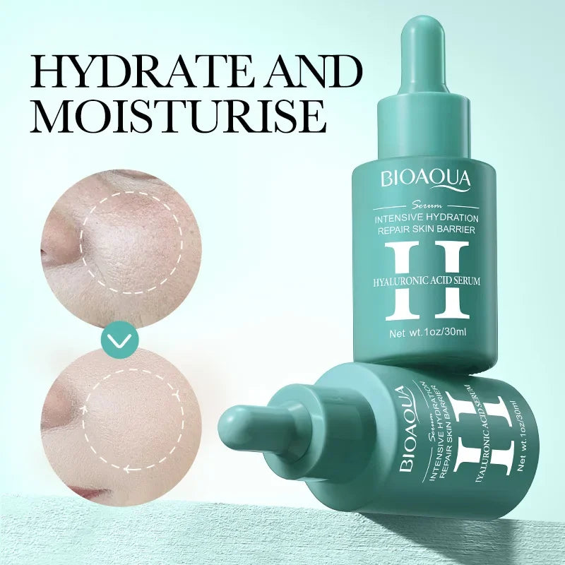 3pcs BIOAQUA Vitamin C Retinol Hyaluronic Acid Serum Face Moisturizing Anti Wrinkle Whitening Facial Essence Skin Care Products