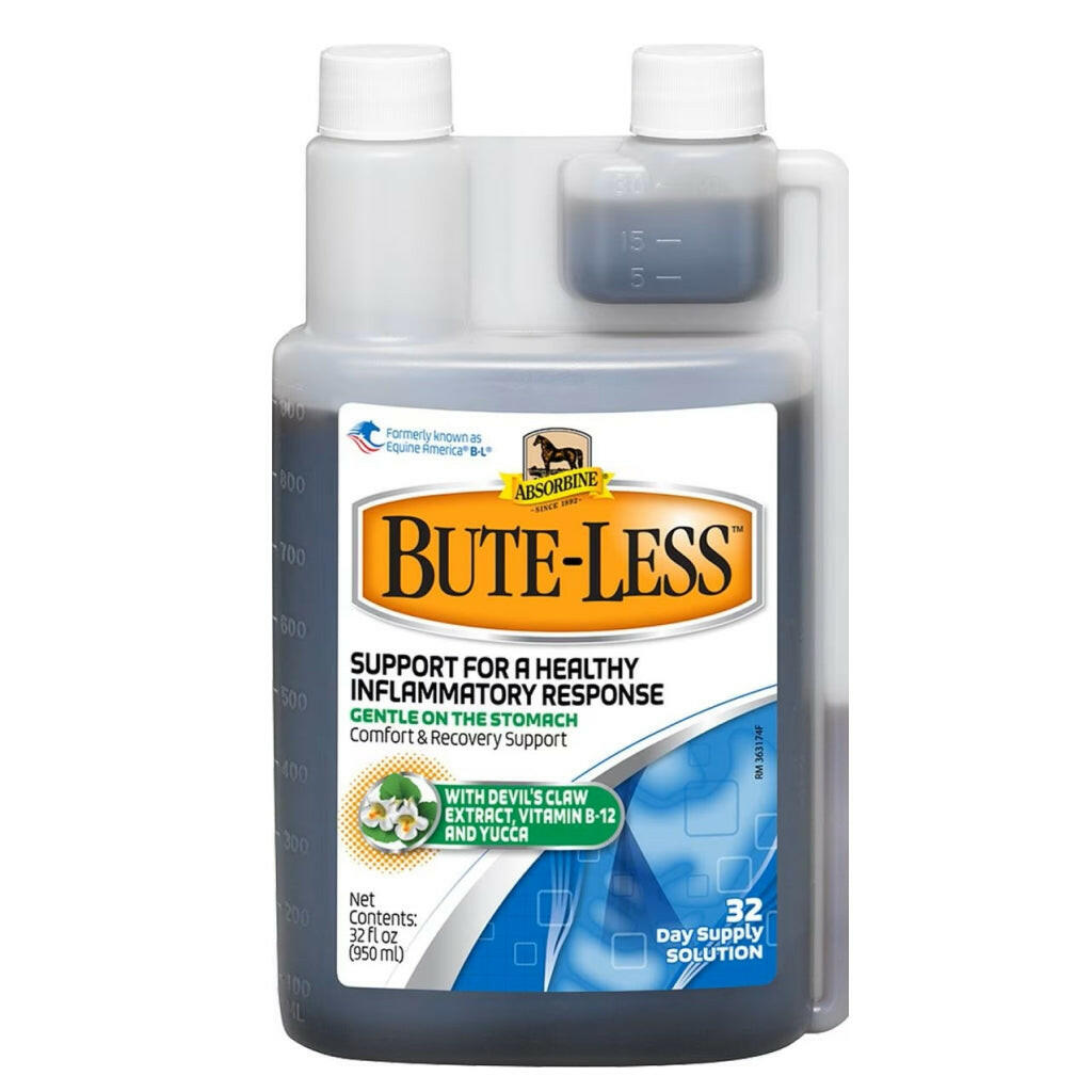 Absorbine Bute-Less Comfort &amp; Recovery Solution Supplement for Horses