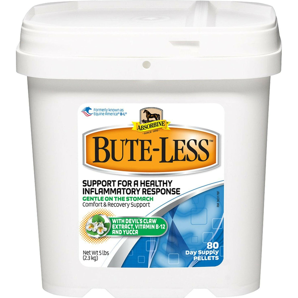 Absorbine Bute-Less Pellets Comfort &amp; Recovery Supplement for Horses