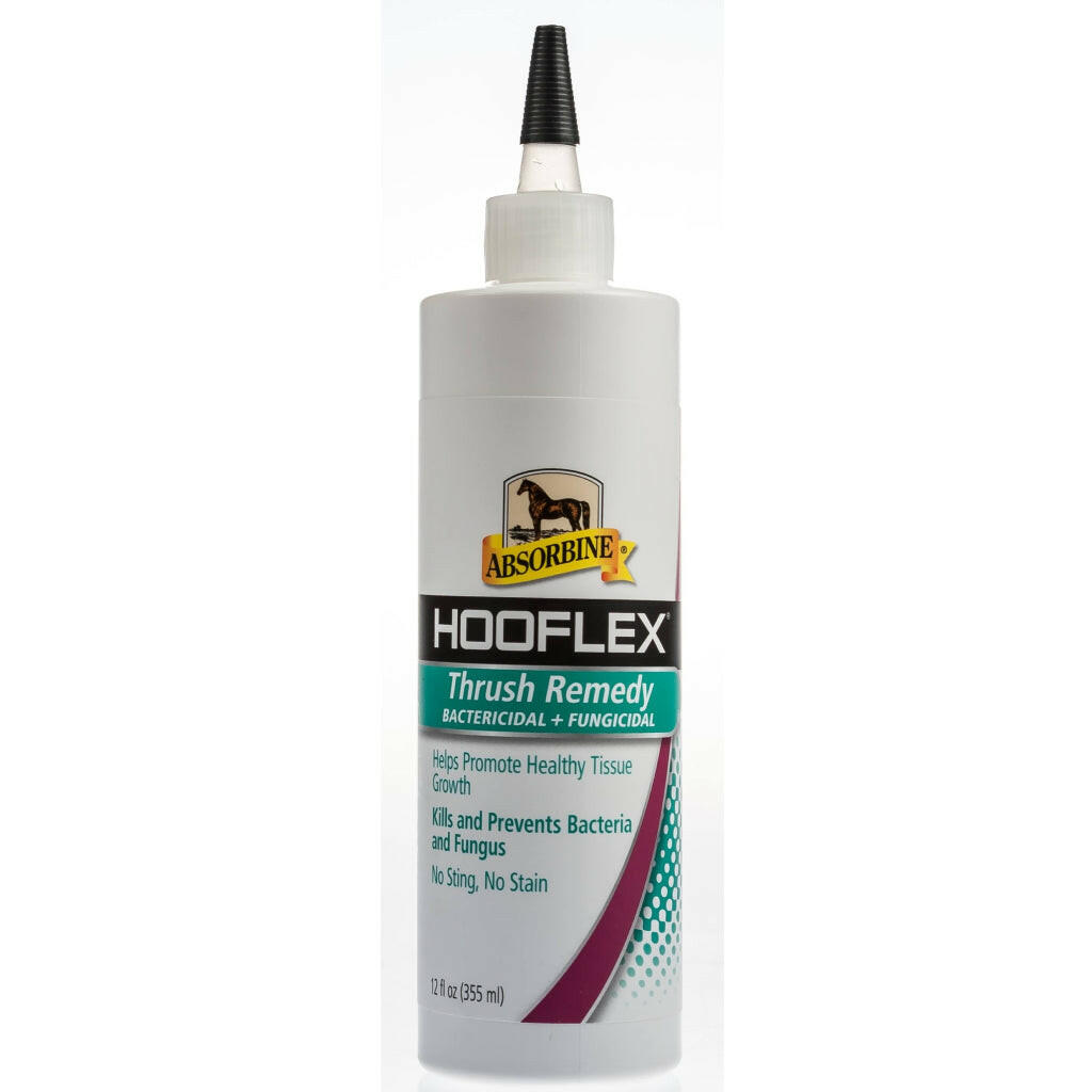 Absorbine Hooflex Bactericidal &amp; Fungicidal Thrush Remedy for Horses 12 oz