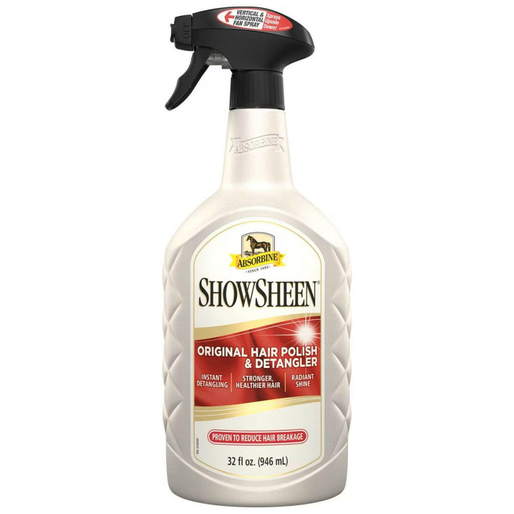 Absorbine Showsheen Hair Polish &amp; Detangler Spray for Horses