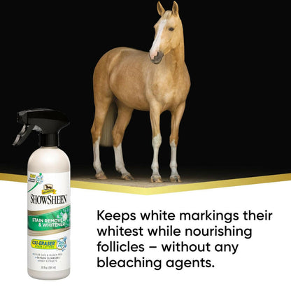 Absorbine Showsheen Stain Remover &amp; Whitener Spray for Horses (20 oz)