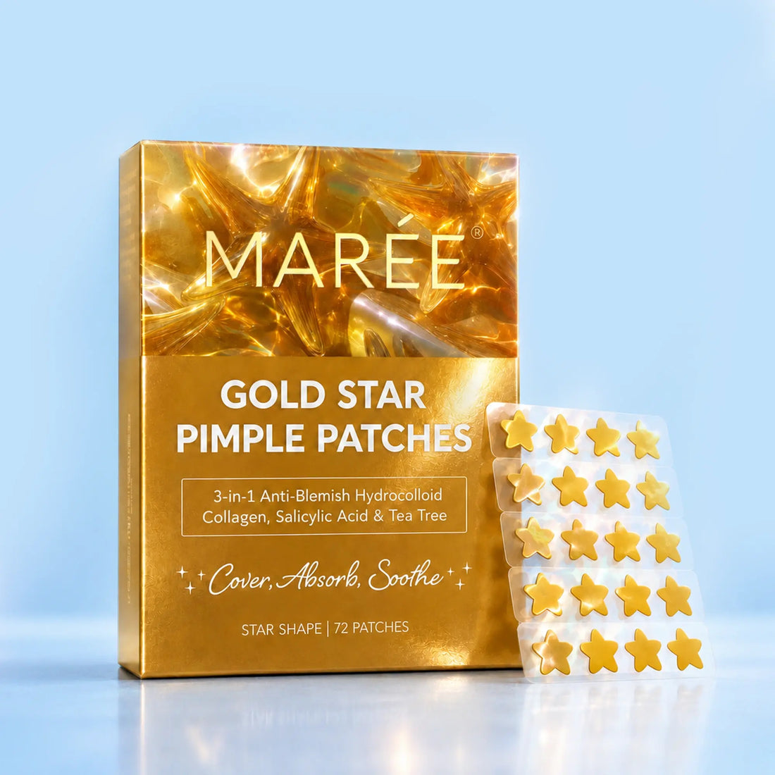 Gold Star Pimple &amp; Acne Patches