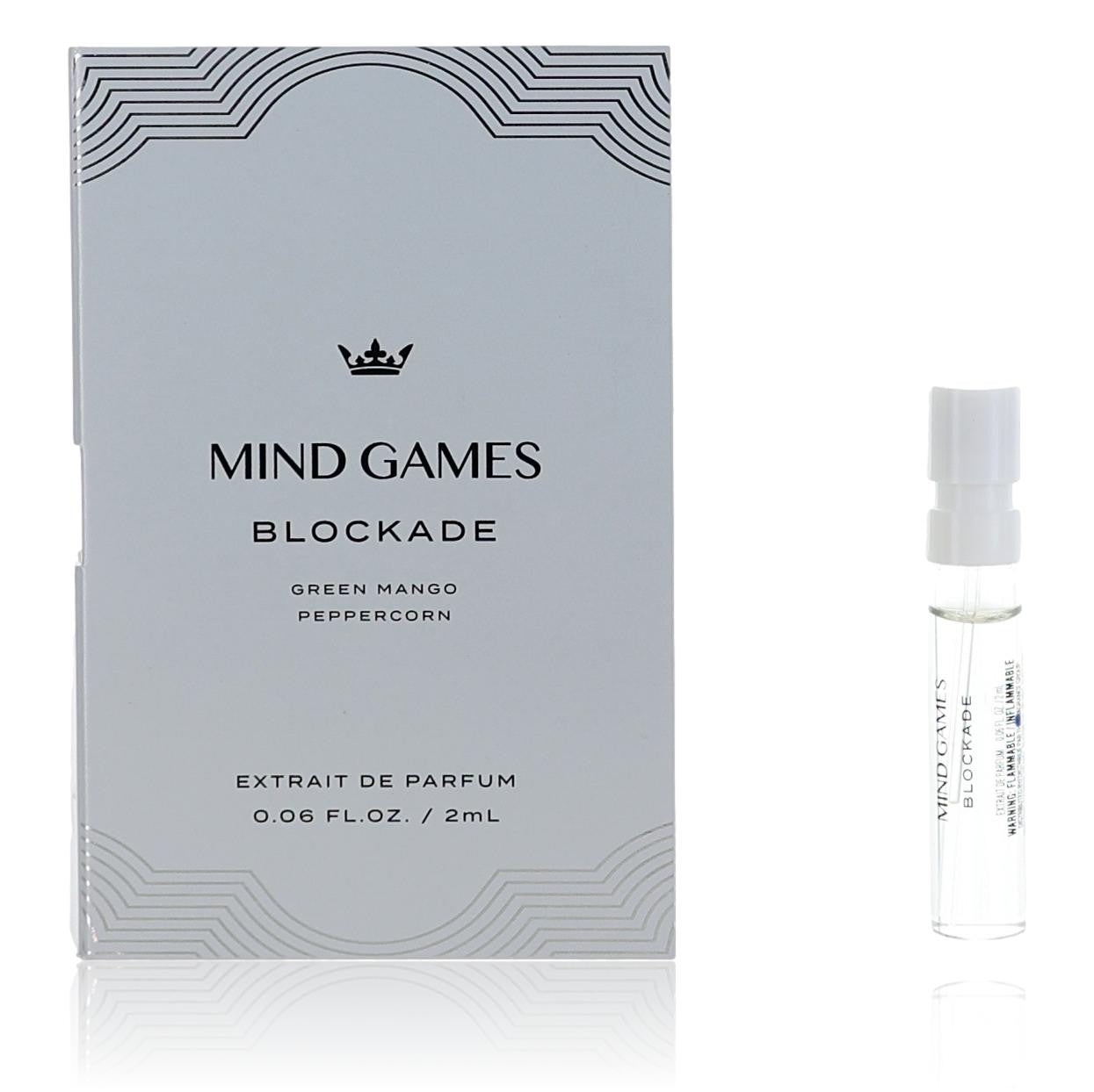 Blockade, 0.06oz Extrait De Parfum Spray for Unisex Sample