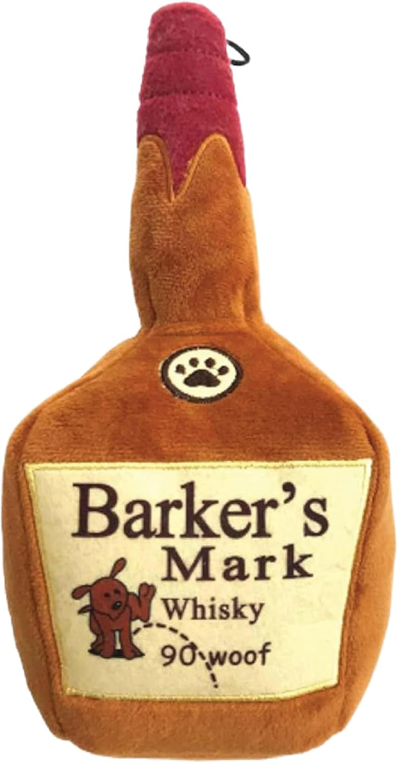 Power Plush Squeaky Dog Toy, Barker&