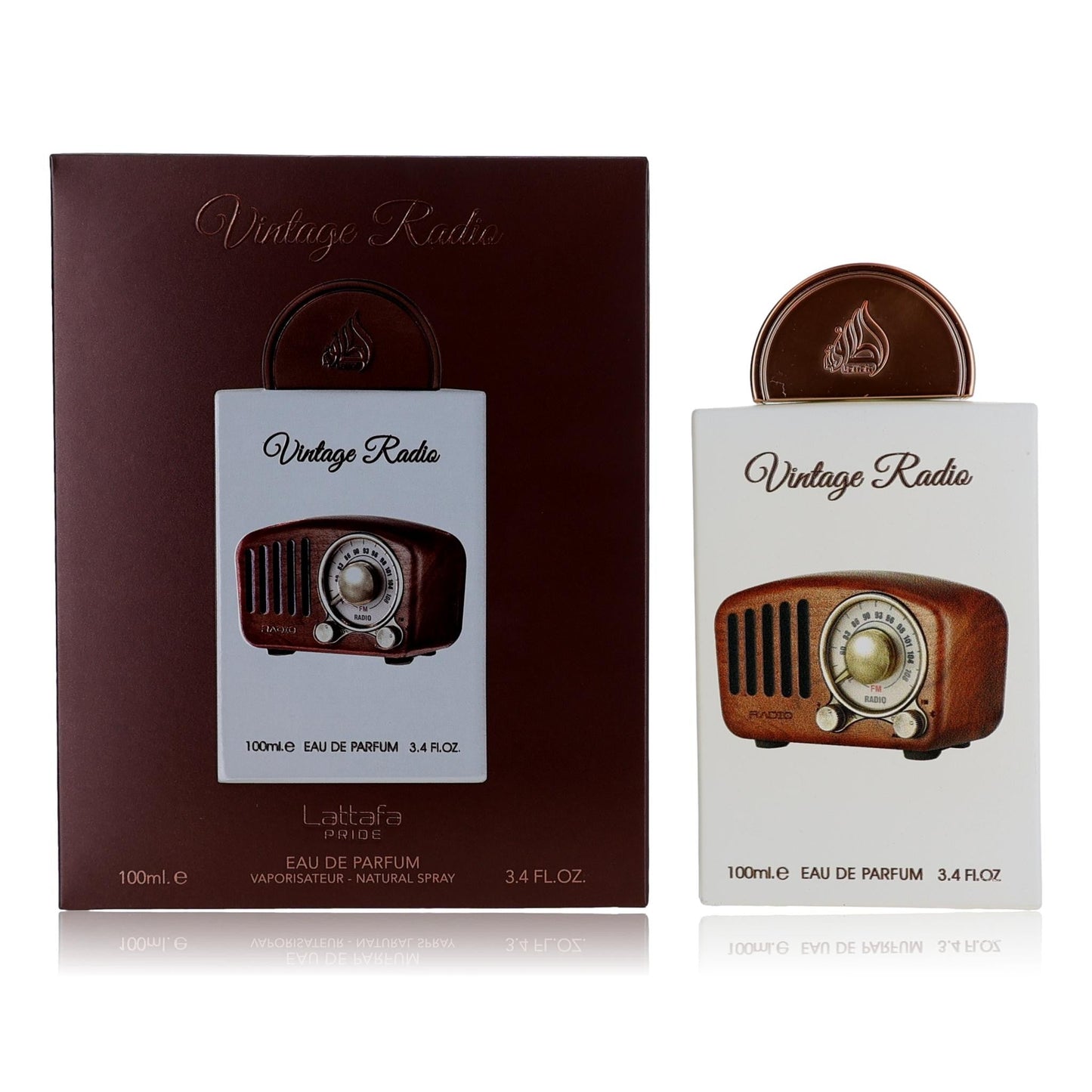 Vintage Radio, 3.4 oz EDP Spray for Unisex
