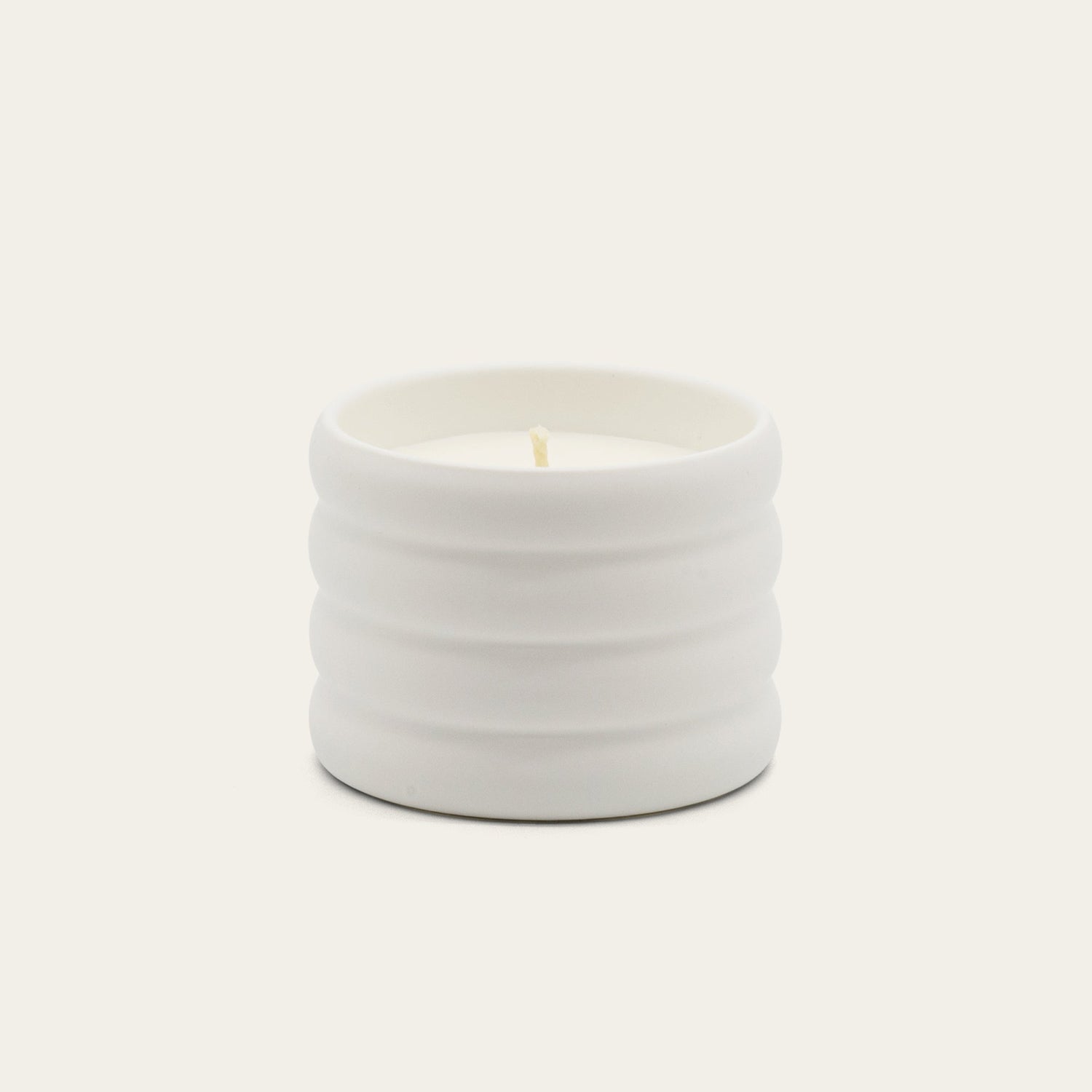Soy Wax Ceramic Candle &amp; Wick Trimmer Set