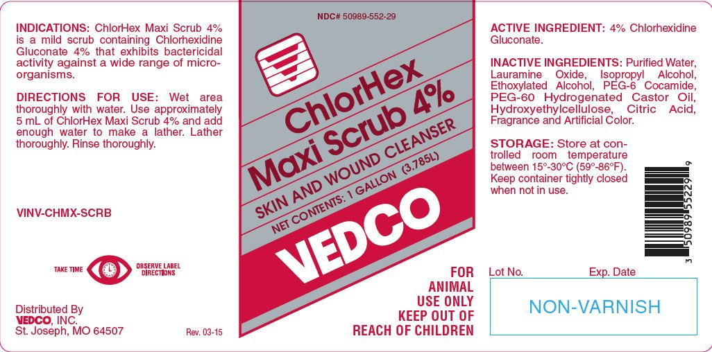 Chlorhexiderm Maxi Scrub 4% For Dogs, Cats &amp; Horses (gallon), (Manufacturer may vary)