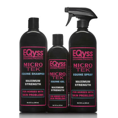 EQyss Micro-Tek Maximum Strength Anti-Microbial Skin Care Gel for Horses (16 oz)