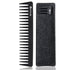 601 Carbon Wide Tooth Comb Detangler Comb for Detangling Wet Hair | Detangling Wide Tooth Comb for Shower,Wet,Dry,Long Hair,No Handle,Anti-Static,Heat Resistant to 230℃,Travel for Women and Men