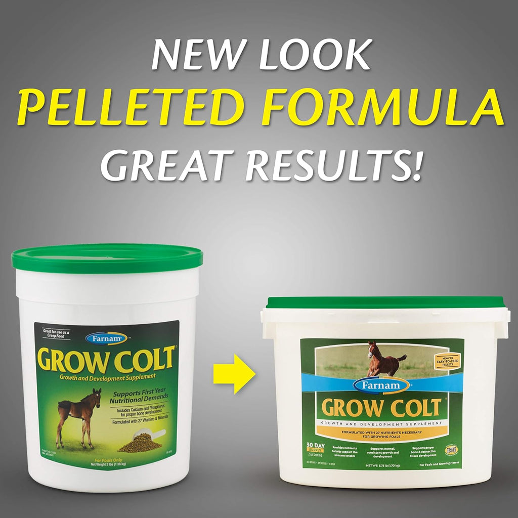 Farnam Grow Colt Growth &amp; Development Horse Supplement