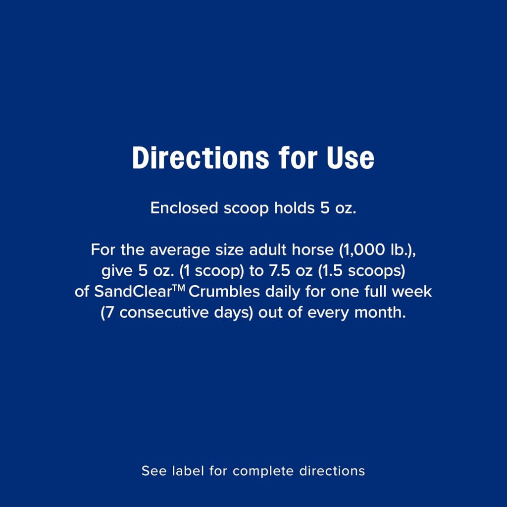 Farnam SandClear Psyllium Crumbles Digestive Supplement for Horses