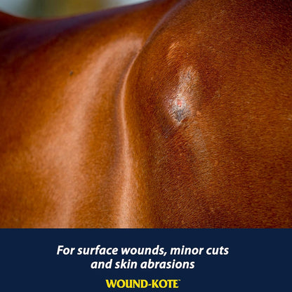 Farnam Wound Kote Blue Lotion Spray Wound Dressing For Horses &amp; Dogs (7 oz)