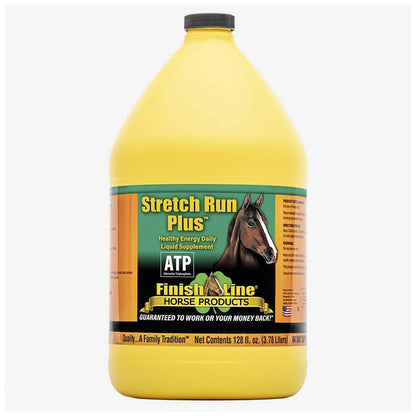 Finish Line Stretch Run Plus Muscle Support &amp; Healthy Energy Liquid For Horse (1 Gallon)