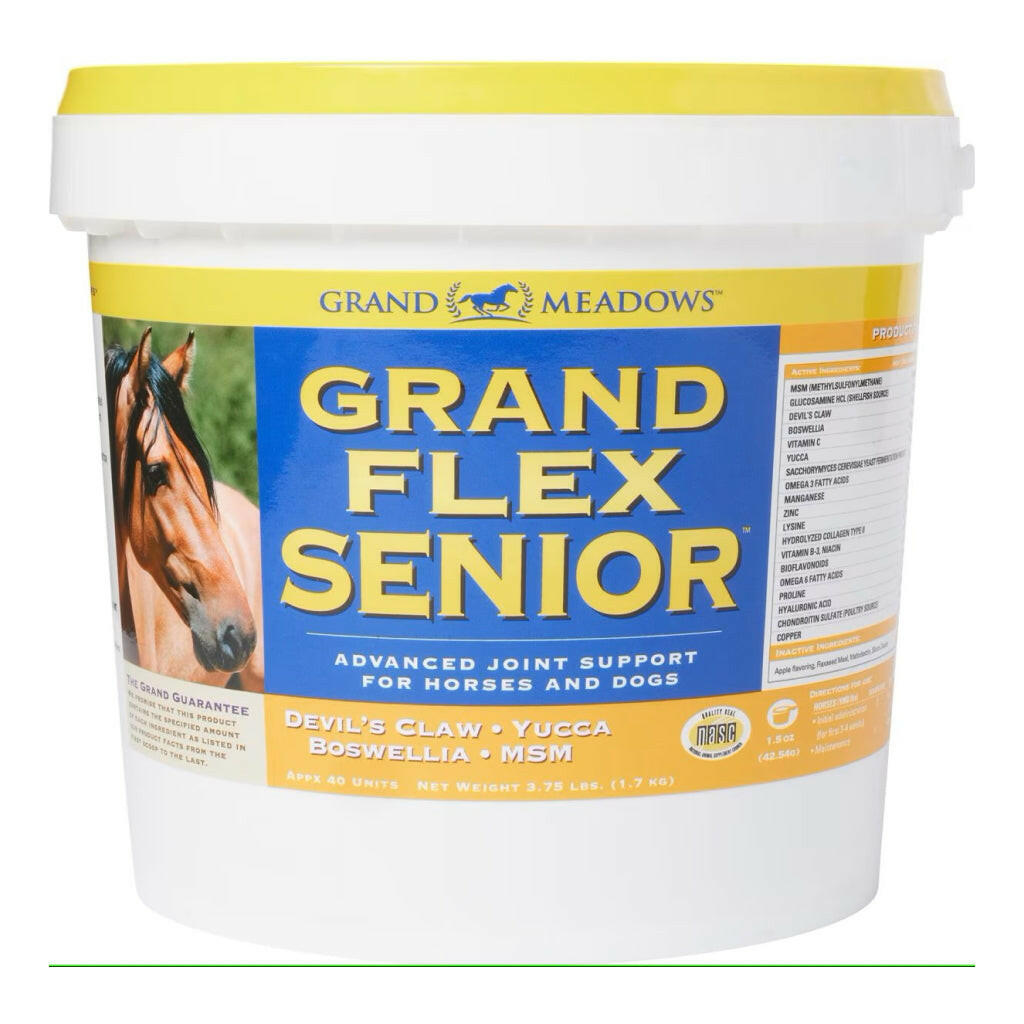 Grand Flex Senior Joint Supplement for Horses &amp; Dogs 3.75 LB