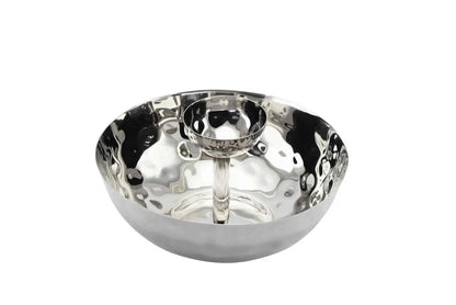 Hammered Chip &amp; Dip Bowl