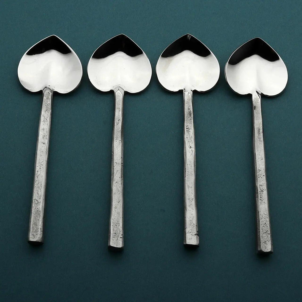 Jason Heart Coffee/Dessert Table Spoon 4 Pc. Set