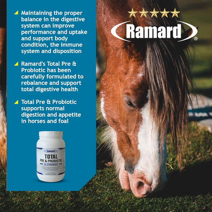 Ramard Total Pre &amp; Probiotics Powder For Horses