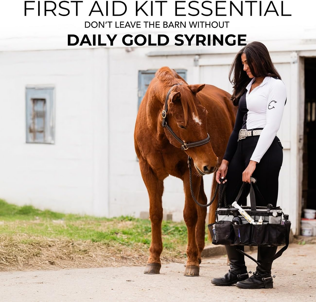 Redmond Daily Gold Stress Relief Natural Healing Clay for Gastric Ulcers for Horses