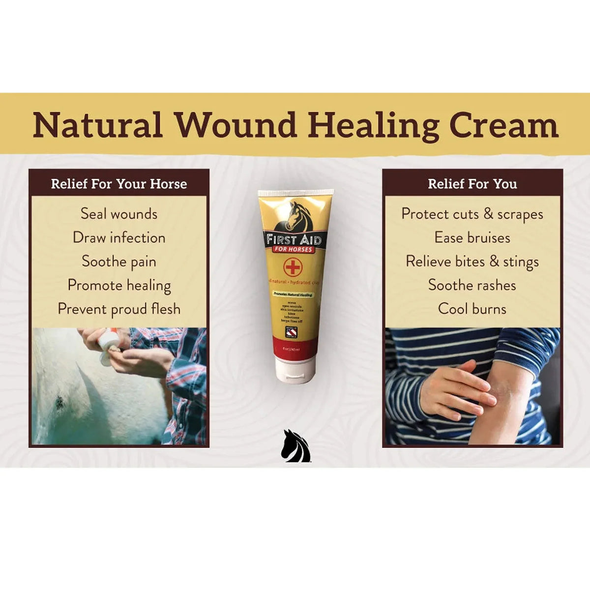 Redmond First Aid All Natural Hydrated Clay for Horses (8 oz)