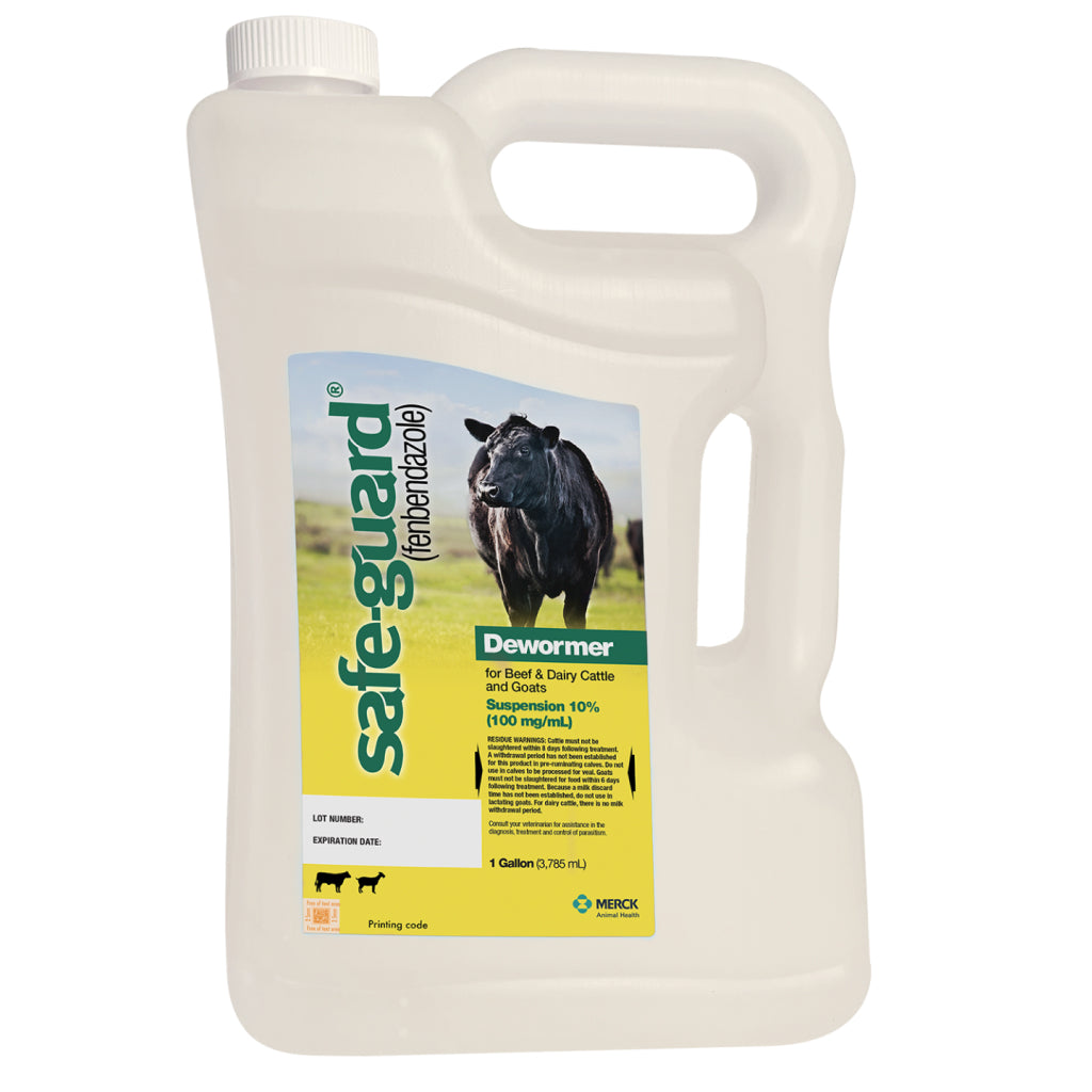 Safe-Guard Dewormer Suspension for Beef &amp; Dairy Cattle