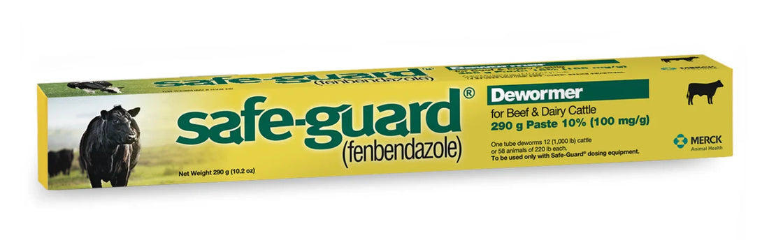 Safe-Guard (fenbendazole 10%) Paste for Beef &amp; Dairy Cattle (290 g)