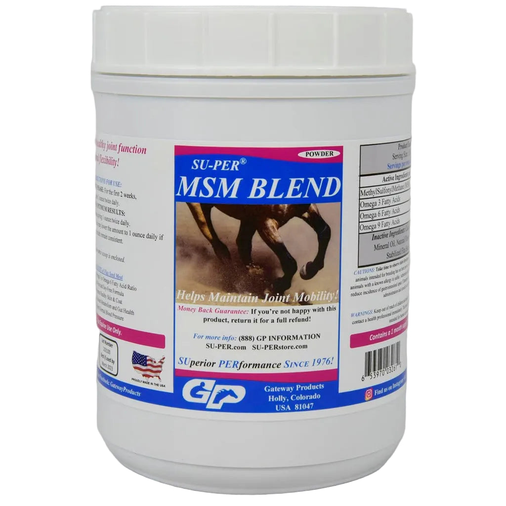 Su-Per MSM Blend Powder for Horse, 2.5-lb