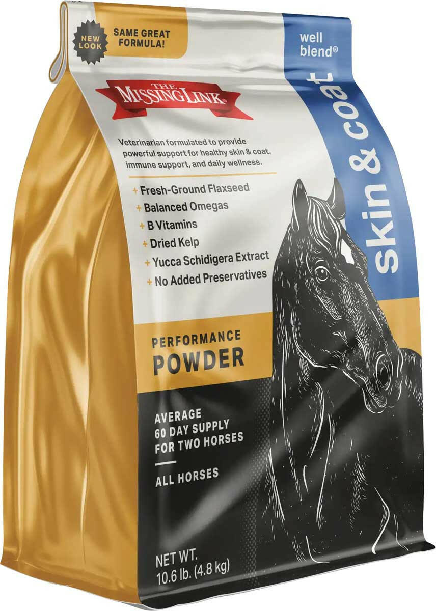 The Missing Link Well Blend Skin &amp; Coat Supplement for Horses (10.6 lb)