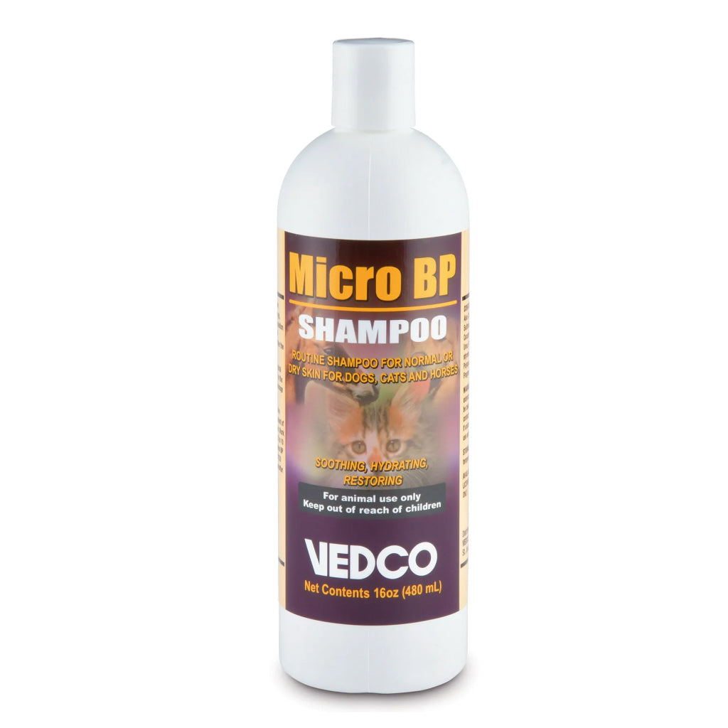 Vedco Micro BP Benzoyl Peroxide Shampoo For Dogs, Cats &amp; Horses