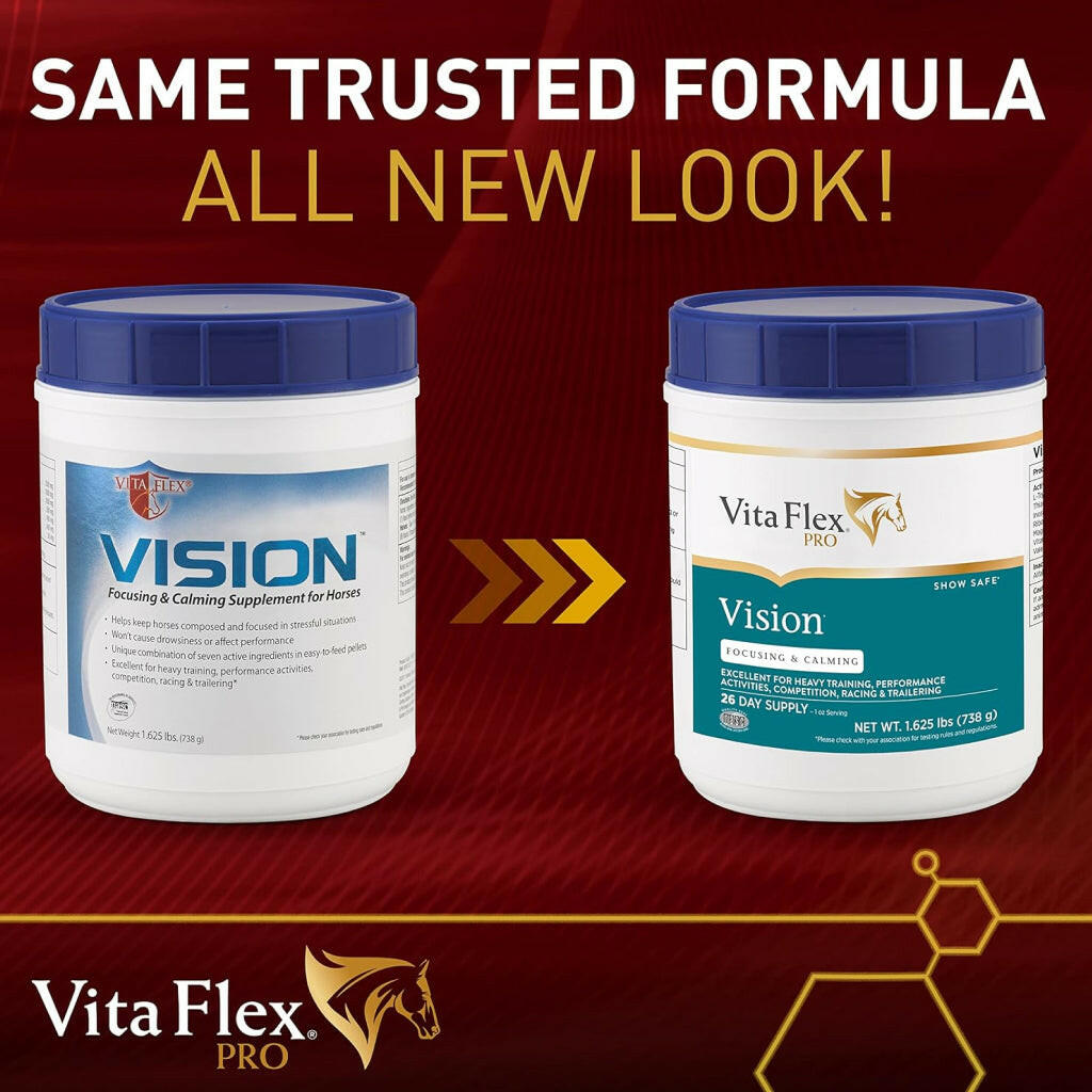 Vita Flex Vision Focusing &amp; Calming Supplement for Horses (1.625 lb)